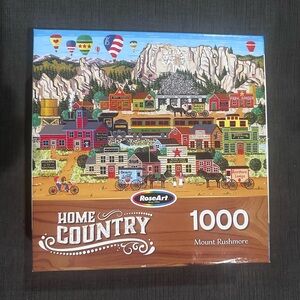 RoseArt 1000-piece Puzzle Home Country - Mount Rushmore